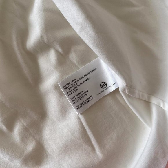 Adriano Goldschmeid white Marina Short-Sleeve Ruffled Top‎ - Picture 3 of 9